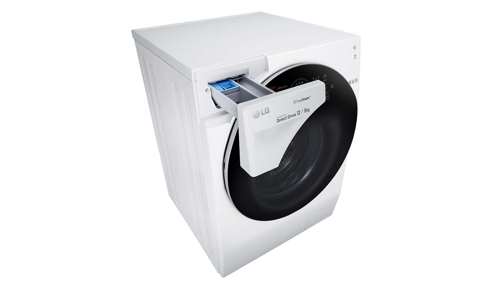 LG 1-12 kg / 1-8 kg True Steam™  & 6 Motion Direct Drive Kombinerad tvätt/tork, Wi-Fi, FH6G1BCH2N