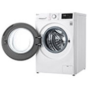 LG 10.5 kg Tvättmaskin(Vit) - Steam, Energiklass A, AI DD™, Smart Diagnosis™, FV34JNS0A
