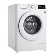 LG 9 kg Tvättmaskin(Vit) - Steam, Energiklass A, AI DD™, Smart Diagnosis™, FV34VNS0A