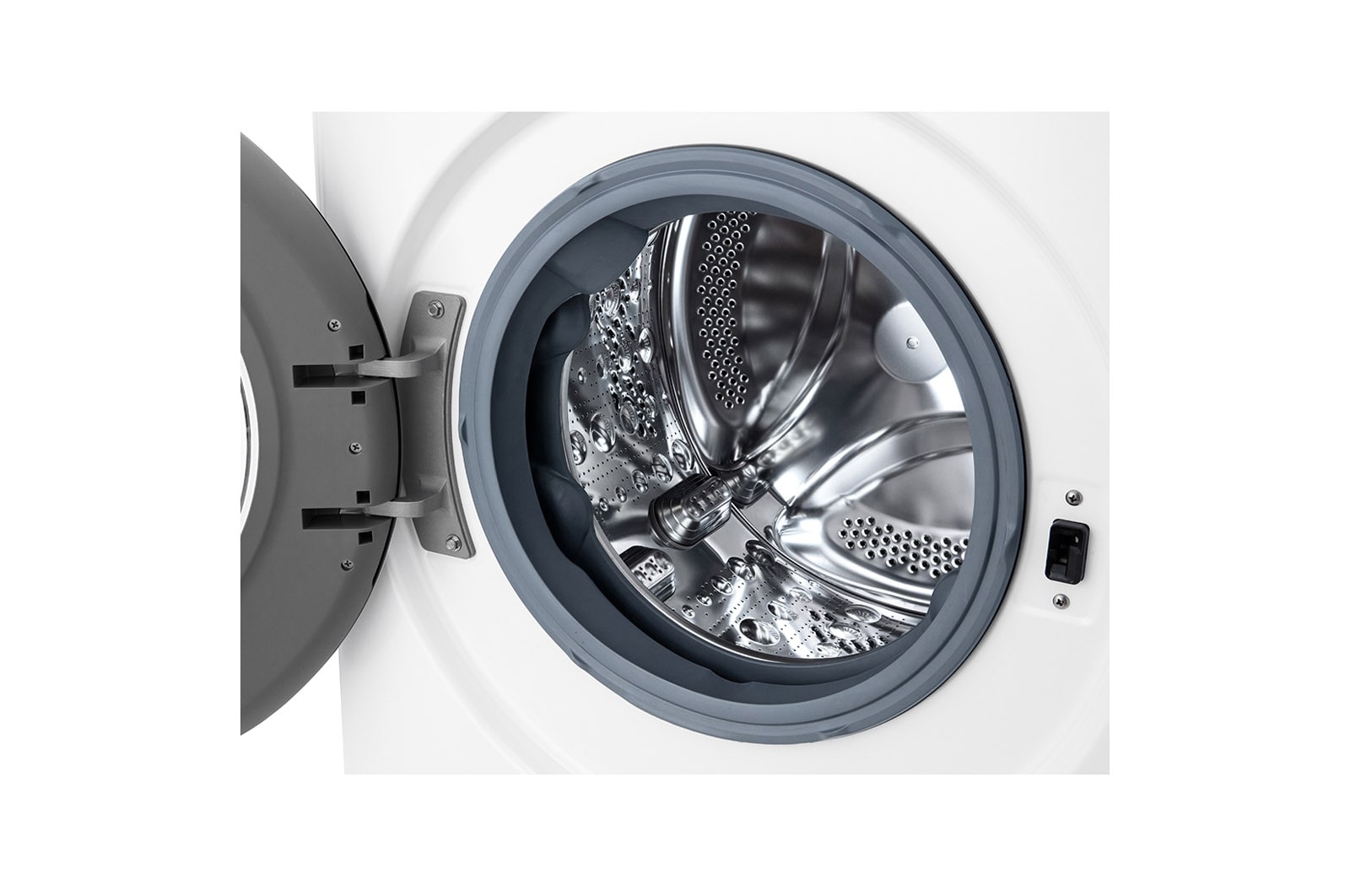 LG 9 kg Tvättmaskin(Vit) - Steam, Energiklass B, AI DD™, Smart Diagnosis™, FV50VNS3E