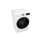 LG 9 kg Tvättmaskin(Vit) - Steam, Energiklass B, AI DD™, Smart Diagnosis™, FV50VNS3E