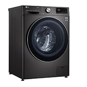 LG 10.5 kg Tvättmaskin(Svart) - Auto Dose, Steam, Energiklass A, TurboWash360™, AI DD™, Smart Diagnosis™ med Wi-Fi, FV74JNS2QA