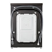 LG 10.5 kg Tvättmaskin(Svart) - Auto Dose, Steam, Energiklass A, TurboWash360™, AI DD™, Smart Diagnosis™ med Wi-Fi, FV74JNS2QA