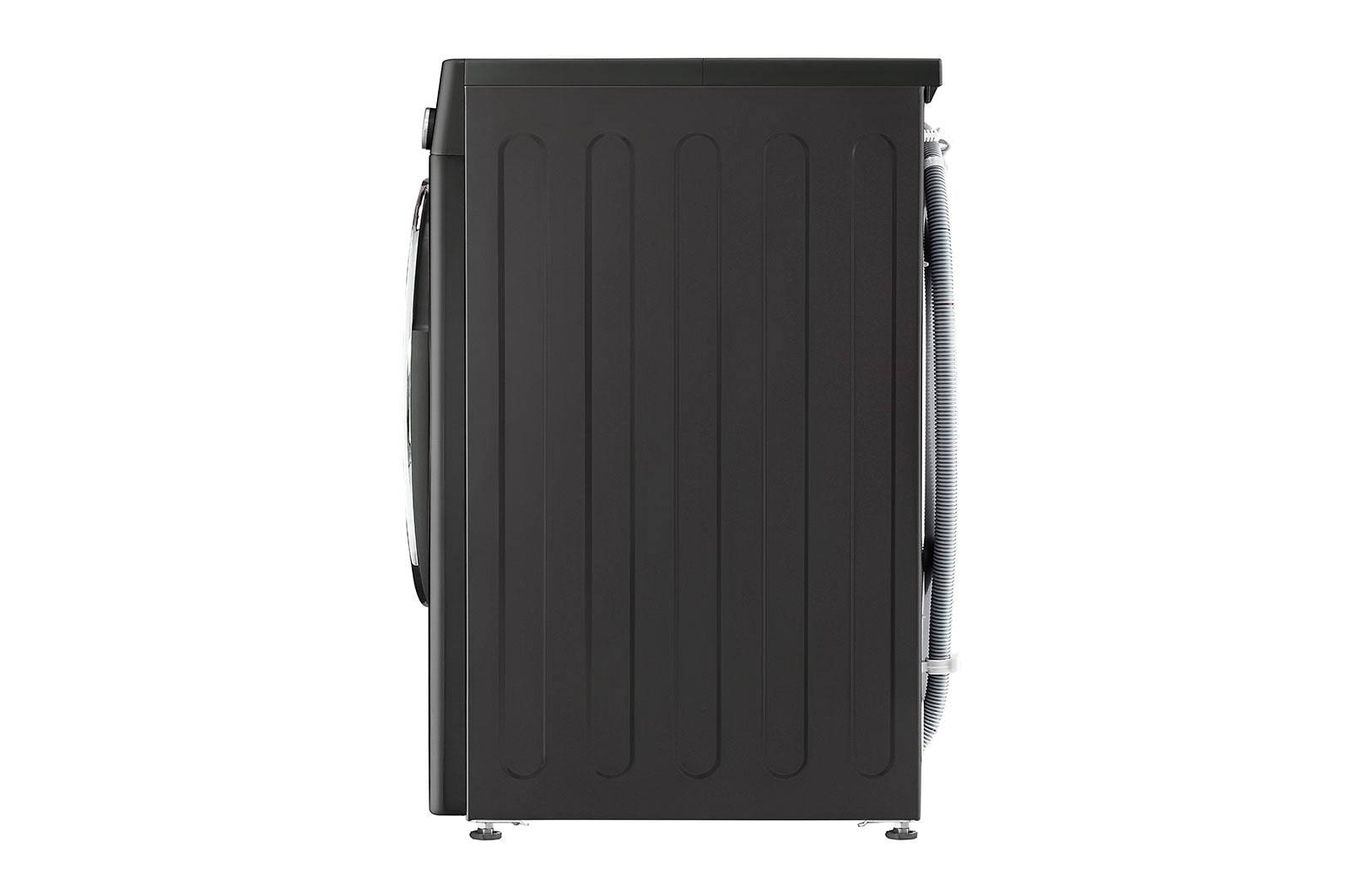 LG 10.5 kg Tvättmaskin(Svart) - Auto Dose, Steam, Energiklass A, TurboWash360™, AI DD™, Smart Diagnosis™ med Wi-Fi, FV74JNS2QA