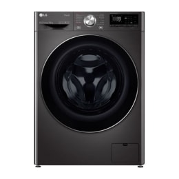 12 kg Tvättmaskin(Svart) - Steam+, Energiklass A, , TurboWash360™, AI DD™, Smart Diagnosis™ med Wi-Fi