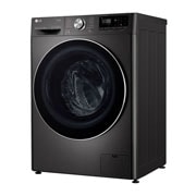 LG 12 kg Tvättmaskin(Svart) - Steam+, Energiklass A, , TurboWash360™, AI DD™, Smart Diagnosis™ med Wi-Fi, FV90BNS2BE