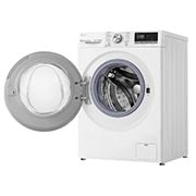 LG 10.5 kg Tvättmaskin(Vit) - Steam, Energiklass A, , TurboWash360™, AI DD™, Smart Diagnosis™ med Wi-Fi, FV90JNS2QE
