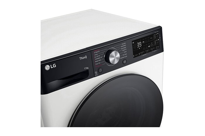 LG 11 kg Tvättmaskin(Vit) - Auto Dose, Steam, Energiklass A, TurboWash360™, AI DD™, Smart Diagnosis™ med Wi-Fi, FV94ENS2BA