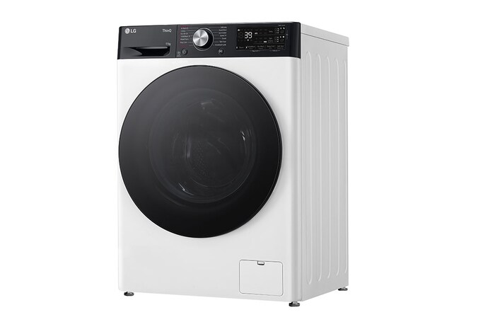 LG 11 kg Tvättmaskin(Vit) - Auto Dose, Steam, Energiklass A, TurboWash360™, AI DD™, Smart Diagnosis™ med Wi-Fi, FV94ENS2BA