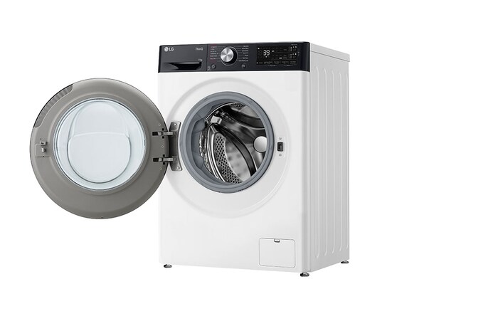 LG 11 kg Tvättmaskin(Vit) - Auto Dose, Steam, Energiklass A, TurboWash360™, AI DD™, Smart Diagnosis™ med Wi-Fi, FV94ENS2BA