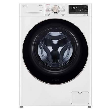 10.5 kg Tvättmaskin(Vit) - Auto Dose, Steam, Energiklass A, TurboWash360 , AI DD , Smart Diagnosis med Wi-Fi - FV96JNS2WA