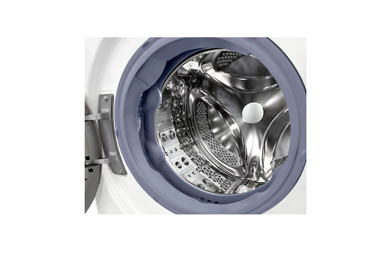 LG 10.5 kg Tvättmaskin(Vit) - Auto Dose, Steam, Energiklass A, TurboWash360™, AI DD™, Smart Diagnosis™ med Wi-Fi, FV96JNS2WA