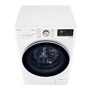 LG 10.5 kg Tvättmaskin(Vit) - Auto Dose, Steam, Energiklass A, TurboWash360™, AI DD™, Smart Diagnosis™ med Wi-Fi, FV96JNS2WA