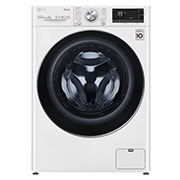 LG 9 kg Tvättmaskin(Vit) - Auto Dose, Steam, Energiklass A, TurboWash360™, AI DD™, Smart Diagnosis™ med Wi-Fi, FV96VNS2QA