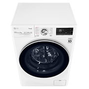 LG 9 kg Tvättmaskin(Vit) - Auto Dose, Steam, Energiklass A, TurboWash360™, AI DD™, Smart Diagnosis™ med Wi-Fi, FV96VNS2QA
