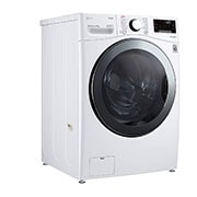LG 17 kg Tvättmaskin(Vit) - Steam, Energiklass E, TurboWash™, Smart Diagnosis™ med Wi-Fi, FVB17NS2QE