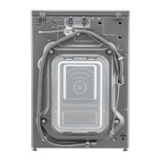 LG 17 kg Tvättmaskin(Stainless Silver) - Steam, Energiklass E, TurboWash™, Smart Diagnosis™ med Wi-Fi, FVB17NS2TE