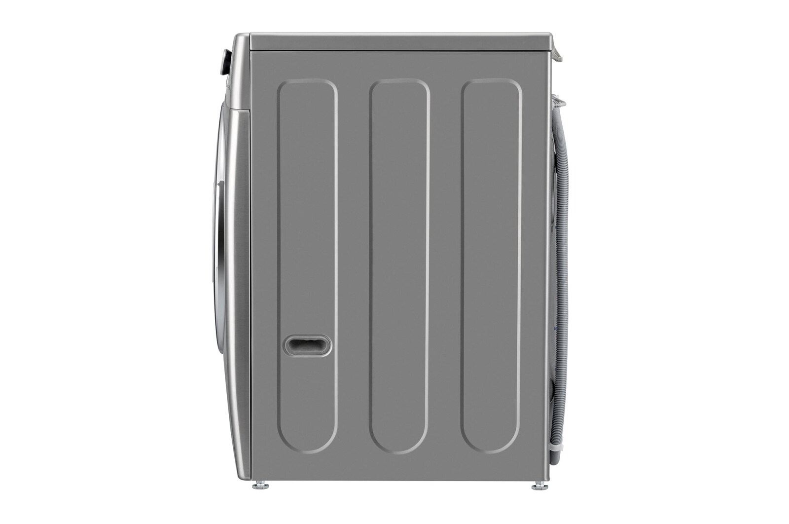 LG 17 kg Tvättmaskin(Stainless Silver) - Steam, Energiklass E, TurboWash™, Smart Diagnosis™ med Wi-Fi, FVB17NS2TE