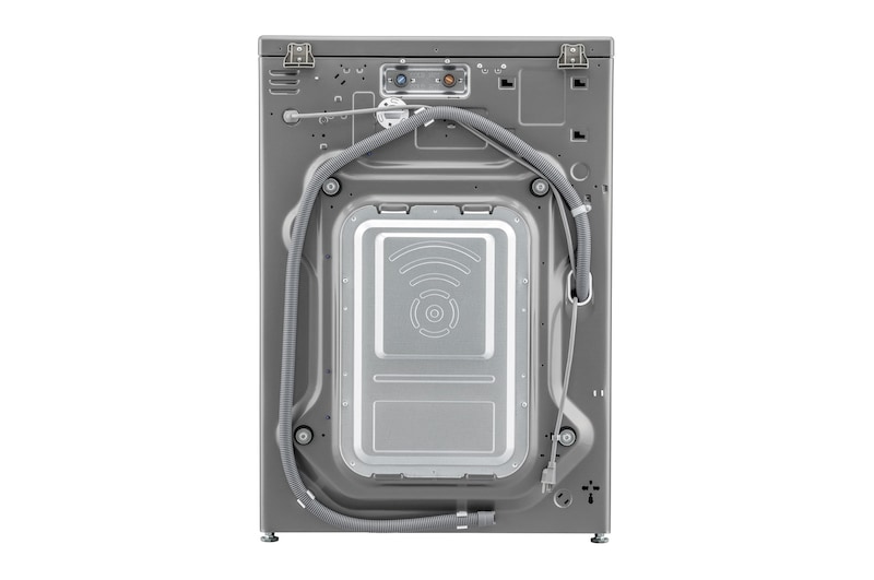 LG 17 kg Tvättmaskin(Stainless Silver) - Steam, Energiklass E, TurboWash™, Smart Diagnosis™ med Wi-Fi, FVB17NS2TE