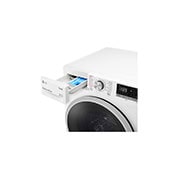 LG 8 kg / 5 kg Tvättmaskin/Torktumlare(Vit) - Steam, Energiklass E, AI DD™, Smart Diagnosis™ med Wi-Fi, K4DV508S1W