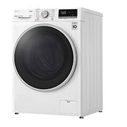 LG 8 kg / 5 kg Tvättmaskin/Torktumlare(Vit) - Steam, Energiklass E, AI DD™, Smart Diagnosis™ med Wi-Fi, K4DV508S1W