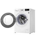 LG 8 kg / 5 kg Tvättmaskin/Torktumlare(Vit) - Steam, Energiklass E, AI DD™, Smart Diagnosis™ med Wi-Fi, K4DV508S1W
