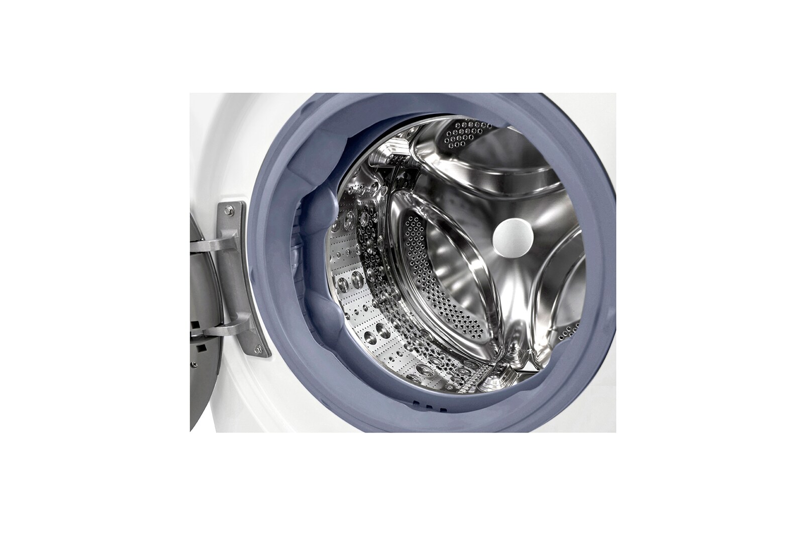 LG 8 kg Tvättmaskin(Vit) - Steam, Energiklass D, AI DD™, Smart Diagnosis™ med Wi-Fi, K4WV408S1W