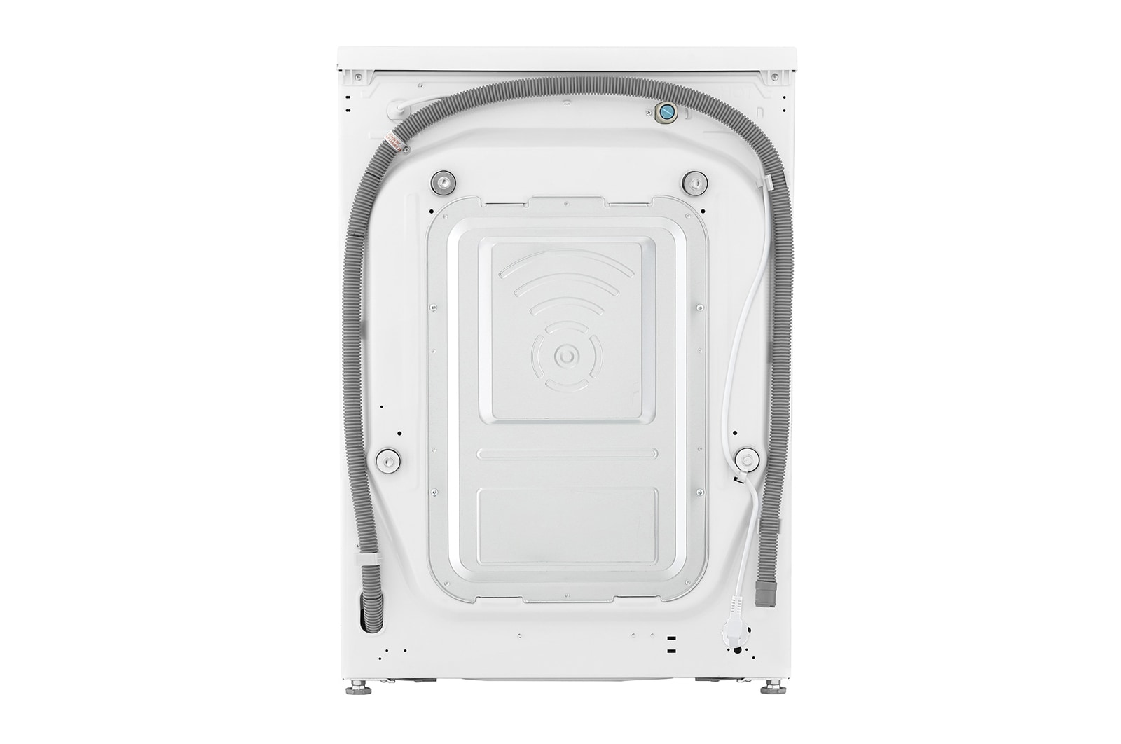 LG 8 kg Tvättmaskin(Vit) - Steam, Energiklass D, AI DD™, Smart Diagnosis™ med Wi-Fi, K4WV408S1W