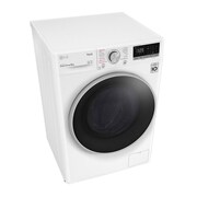 LG 8 kg Tvättmaskin(Vit) - Steam, Energiklass D, AI DD™, Smart Diagnosis™ med Wi-Fi, K4WV408S1W