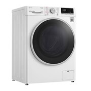 LG 8 kg Tvättmaskin(Vit) - Steam, Energiklass D, AI DD™, Smart Diagnosis™ med Wi-Fi, K4WV408S1W