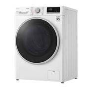 LG 8 kg Tvättmaskin(Vit) - Steam, Energiklass D, AI DD™, Smart Diagnosis™ med Wi-Fi, K4WV408S1W