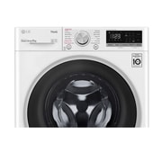 LG 9 kg Tvättmaskin(Vit) - Steam, AI DD™, Smart Diagnosis™ med Wi-Fi, K4WV409S1W