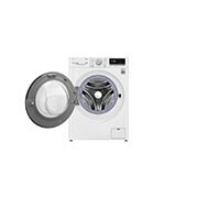 LG 8 kg Tvättmaskin(Vit) - Energiklass D, TurboWash™, AI DD™, Smart Diagnosis™ med Wi-Fi, K4WV508N1W