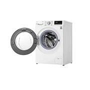 LG 8 kg Tvättmaskin(Vit) - Energiklass D, TurboWash™, AI DD™, Smart Diagnosis™ med Wi-Fi, K4WV508N1W
