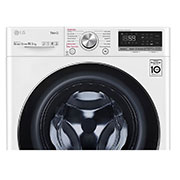LG 10.5 kg Tvättmaskin(Vit) - Steam, Energiklass B, TurboWash™, AI DD™, Smart Diagnosis™ med Wi-Fi, K4WV710S1W