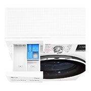 LG 10.5 kg Tvättmaskin(Vit) - Steam, Energiklass B, TurboWash™, AI DD™, Smart Diagnosis™ med Wi-Fi, K4WV710S1W