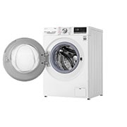 LG 10.5 kg Tvättmaskin(Vit) - Steam, Energiklass B, TurboWash™, AI DD™, Smart Diagnosis™ med Wi-Fi, K4WV710S1W