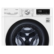 LG 12 kg Tvättmaskin(Vit) - Energiklass B, TurboWash™, AI DD™, Smart Diagnosis™ med Wi-Fi, K4WV712N1W