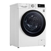 LG 12 kg Tvättmaskin(Vit) - Energiklass B, TurboWash™, AI DD™, Smart Diagnosis™ med Wi-Fi, K4WV712N1W