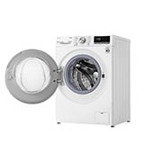 LG 12 kg Tvättmaskin(Vit) - Energiklass B, TurboWash™, AI DD™, Smart Diagnosis™ med Wi-Fi, K4WV712N1W