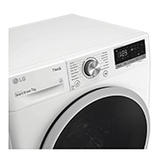 LG 7 kg Tvättmaskin(Vit) - Energiklass D, AI DD™, Smart Diagnosis™ , P2A3QN1WSE
