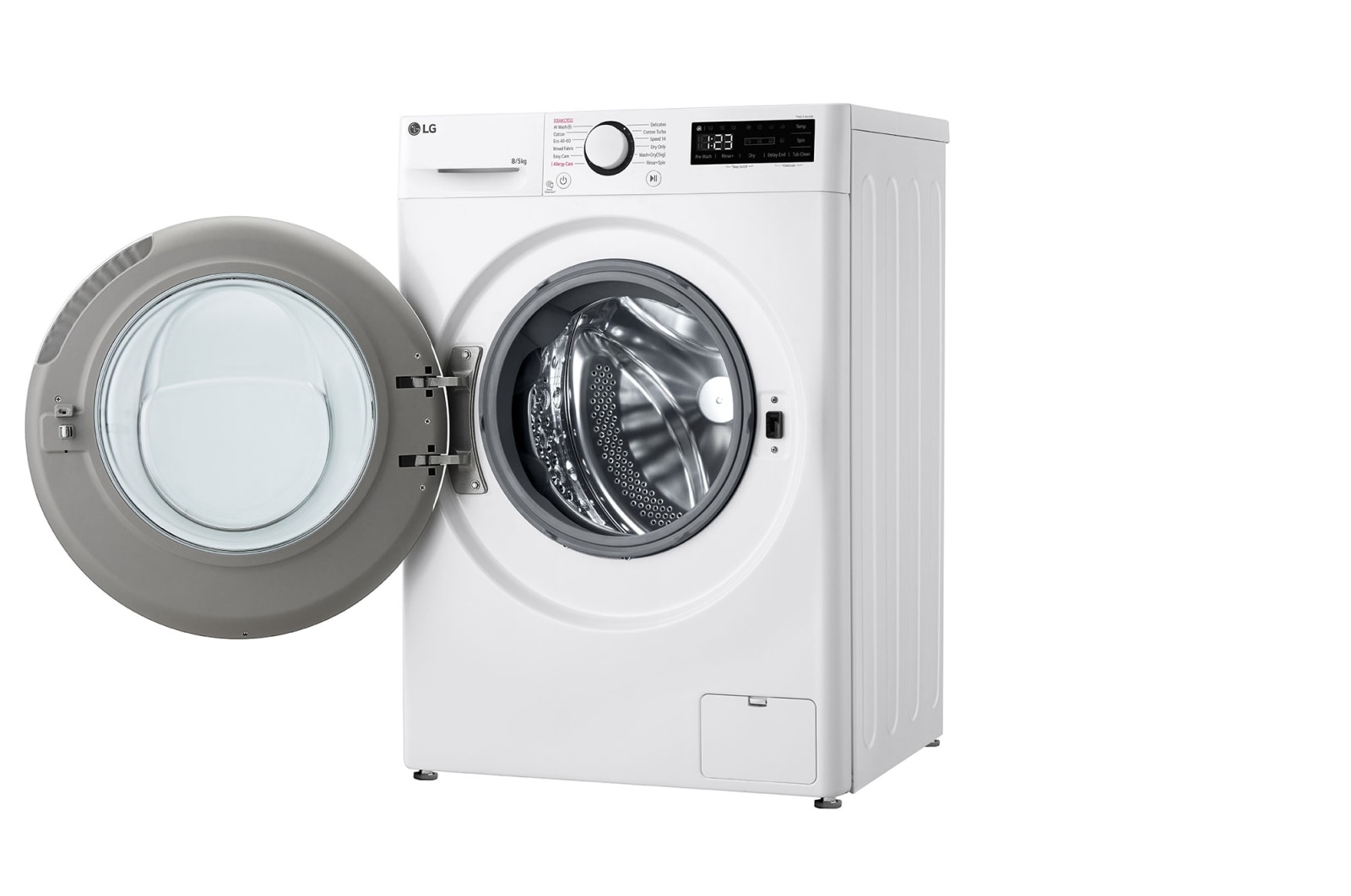 LG Slim 8 kg / 5 kg Tvättmaskin/Torktumlare(Vit) - Steam, Energiklass A/E, AI DD™, Smart Diagnosis™, 47,5cm djup, P2Y5PRP0W
