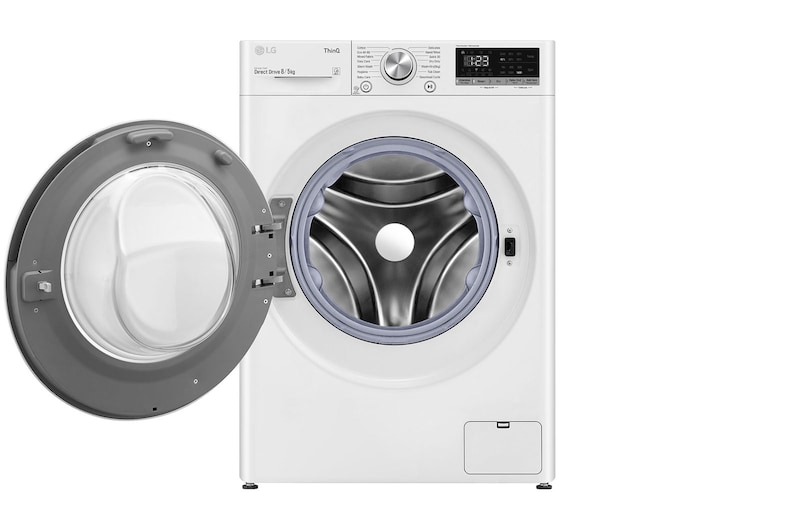 LG 7 kg / 5 kg Tvättmaskin/Torktumlare(Vit) - Energiklass E,  AI DD™, Smart Diagnosis™ med Wi-Fi, W2DV507N0WS