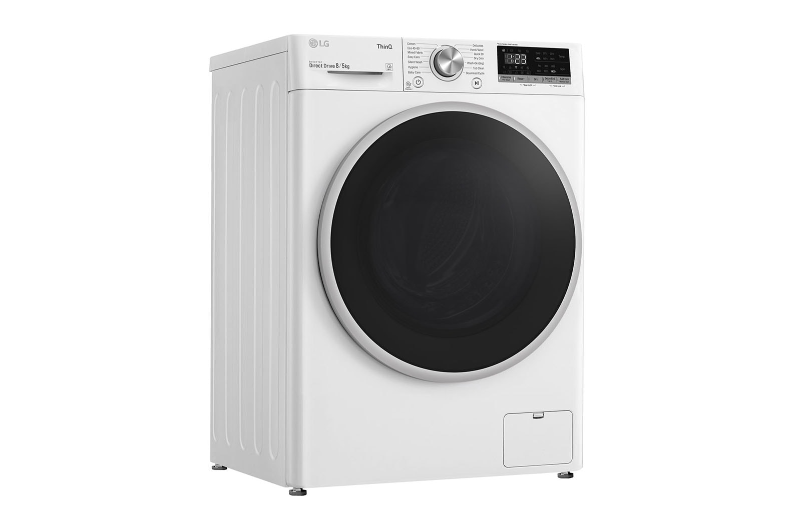 LG 7 kg / 5 kg Tvättmaskin/Torktumlare(Vit) - Energiklass E,  AI DD™, Smart Diagnosis™ med Wi-Fi, F2DV507N1WS