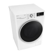 LG 7 kg / 5 kg Tvättmaskin/Torktumlare(Vit) - Energiklass E,  AI DD™, Smart Diagnosis™ med Wi-Fi, F2DV507N1WS