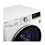LG 10.5 kg Tvättmaskin(Vit) - Energiklass B, TurboWash™, AI DD™, Smart Diagnosis™ med Wi-Fi, P4AQJN1WE