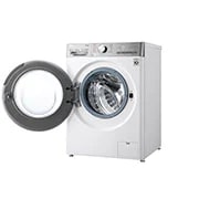 LG 10.5 kg Tvättmaskin(Vit) - Steam+, Energiklass A, , TurboWash360™, AI DD™, Smart Diagnosis™ med Wi-Fi, P4AVJS2WE