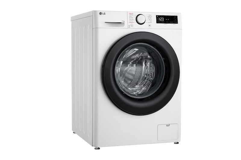 LG 11 kg Tvättmaskin(Vit) - Steam, Energiklass A, TurboWash360™, AI DD™, Smart Diagnosis™, P4Y5EYW6WY