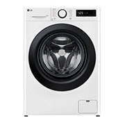 Vy framifrån av 11 kg Tvättmaskin(Vit) - Steam, Energiklass A, TurboWash360™, AI DD™, Smart Diagnosis™ P4Y5EYW6WY