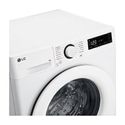 LG 9 kg Tvättmaskin(Vit) - Steam, Energiklass A, AI DD™, Smart Diagnosis™ , P4Y5VYW3W